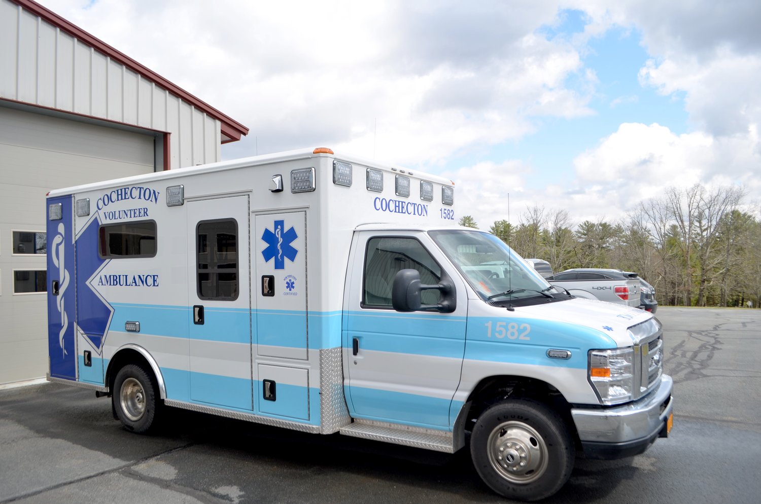 The newer of the Cochecton Volunteer Ambulance Corps' two ambulances.